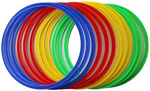 Boje Sport - VX50 Flexible Trainingsringe, Koordinationsringe, Gymnastikringe, Flache Ring/Reifen mit einem Ø von ca. 45 für Koordinations- und Ausdauertraining Boje Sport - VX50 Flexible Trainingsringe, Koordinationsringe, Gymnastikringe, Flache Ring/Reifen mit einem Ø von ca. 45 für Koordinations- und Ausdauertraining von Boje Sport
