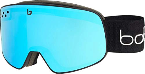 BOLLE Nevada Schneebrille 2021 Black Matte Corp/semi Polarized Light Vermillon Blue BOLLE Nevada Schneebrille 2021 Black Matte Corp/semi Polarized Light Vermillon Blue von bollé