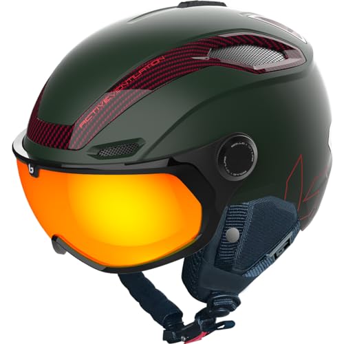 bollé V-line Carbon Helme Winter, grün, S bollé V-line Carbon Helme Winter, grün, S von bollé