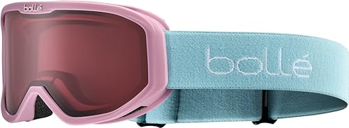 bollé - INUK Pink & Blue Matte - Vermillon Kat 2, Skibrille, Extra Small, Unisex Kinder, XS von bollé