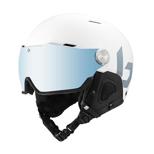 bollé Might Visor skihelm, weiß, S von bollé