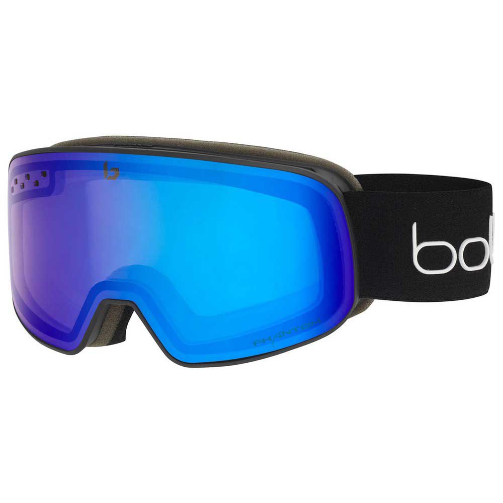 Bolle Nevada Small Photochromic Polarized Ski Goggles Schwarz Phantom+ Blue Semi-Polarized Photochromic/CAT1-3 von Bolle