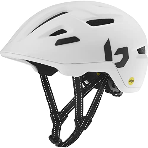 bollé - STANCE MIPS White Matte L 59-62cm, Fahrradhelm, Large, Unisex Erwachsene von bollé