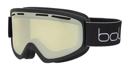 bollé - FREEZE PLUS Black Matte - Lemon Gun Kat 1, Skibrille, Medium, Unisex Erwachsene von bollé