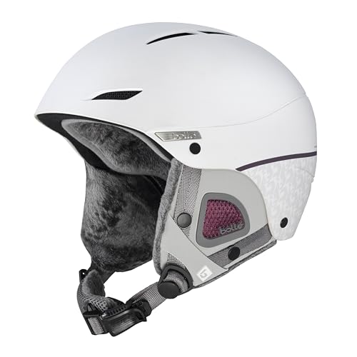 bollé - JULIET White Pearl Matte M 54-58cm, Skihelm, Medium, Women's von bollé