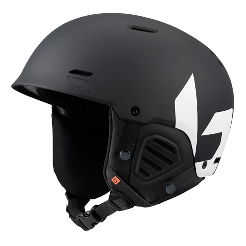 bollé - MUTE Black White Matte L 59-62cm, Skihelm, Medium, Unisex Erwachsene von bollé