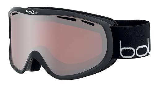 bollé - SIERRA Black & White Shiny - Vermillon Gun Kat 2, Skibrille, Medium, Women's von bollé