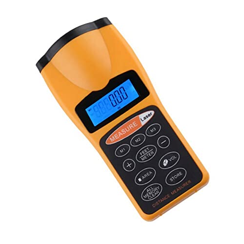 Q07CS Lasermessgerät – Laser Entfernungsmesser mit Ultraschall-Technologie, präzise Distanzmessung, Batterie Nicht enthalten Q07CS Lasermessgerät – Laser Entfernungsmesser mit Ultraschall-Technologie, präzise Distanzmessung, Batterie Nicht enthalten von Bolwins