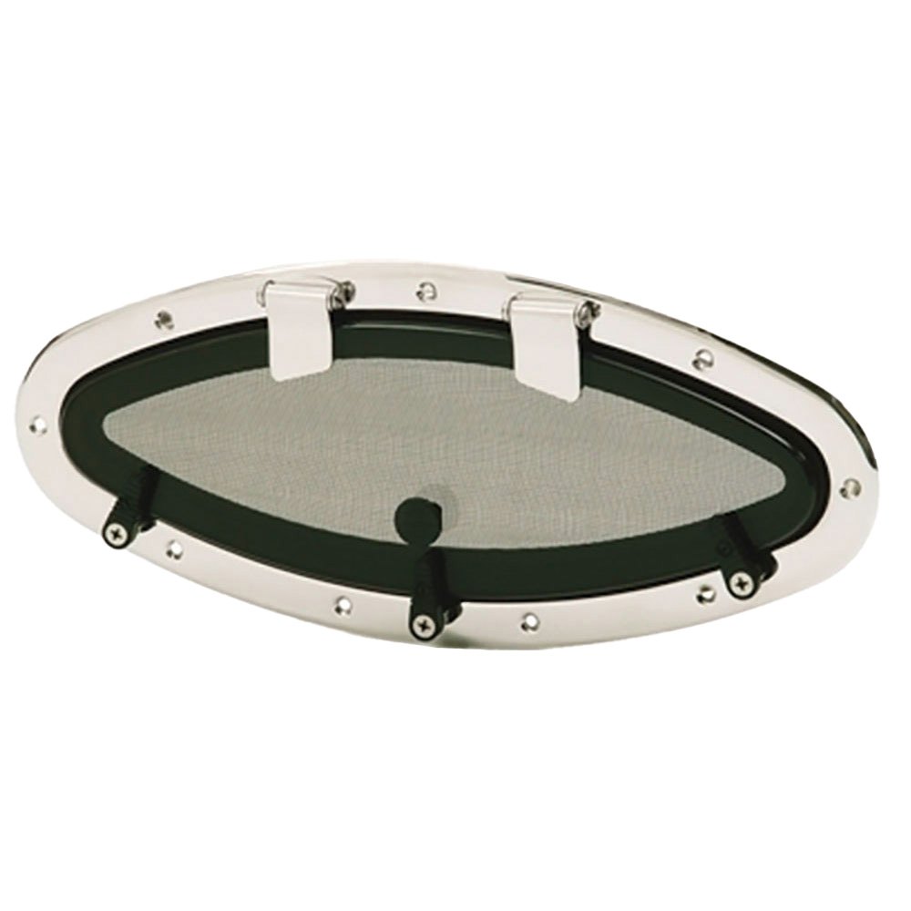 Bomar Stainless Steel Classic Series Elliptical Portlight Weiß Bomar Stainless Steel Classic Series Elliptical Portlight Weiß von Bomar