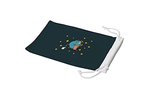 Le Jardin du Lin Digital Bedruckte Brillenbeutel, Sonnenbrillen Beutel, 100% Baumwolle, Weich und Schlank, Schutzbrillenetui mit Kordelzugverschluss, 1 Stück, 11 x 19 cm Le Jardin du Lin Digital Bedruckte Brillenbeutel, Sonnenbrillen Beutel, 100% Baumwolle, Weich und Schlank, Schutzbrillenetui mit Kordelzugverschluss, 1 Stück, 11 x 19 cm von Bonamaison