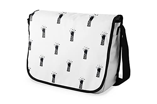 Bonamaison Digital Bedruckte Messenger Schultaschen für Mädchen und Jungen, Zurück zur Schule, Kuriertaschen für Schüler, Umhängetaschen, Größe: 29x36 cm von Bonamaison