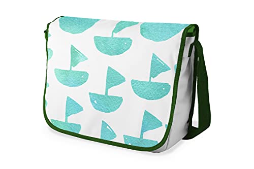 Le Jardin du Lin Digital Bedruckte Messenger Schultaschen mit Khaki Riemen für Mädchen und Jungen, Zurück zur Schule, Kuriertaschen für Schüler, Umhängetaschen, Größe: 29x36 Cm Le Jardin du Lin Digital Bedruckte Messenger Schultaschen mit Khaki Riemen für Mädchen und Jungen, Zurück zur Schule, Kuriertaschen für Schüler, Umhängetaschen, Größe: 29x36 Cm von Le Jardin du Lin