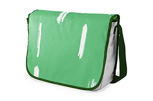 Le Jardin du Lin Digital Bedruckte Messenger Schultaschen mit Khaki Riemen für Mädchen und Jungen, Zurück zur Schule, Kuriertaschen für Schüler, Umhängetaschen, Größe: 29x36 Cm Le Jardin du Lin Digital Bedruckte Messenger Schultaschen mit Khaki Riemen für Mädchen und Jungen, Zurück zur Schule, Kuriertaschen für Schüler, Umhängetaschen, Größe: 29x36 Cm von Bonamaison