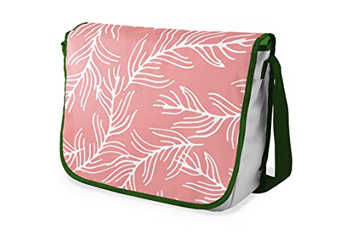 Le Jardin du Lin Digital Bedruckte Messenger Schultaschen mit Khaki Riemen für Mädchen und Jungen, Zurück zur Schule, Kuriertaschen für Schüler, Umhängetaschen, Größe: 29x36 Cm Le Jardin du Lin Digital Bedruckte Messenger Schultaschen mit Khaki Riemen für Mädchen und Jungen, Zurück zur Schule, Kuriertaschen für Schüler, Umhängetaschen, Größe: 29x36 Cm von Bonamaison