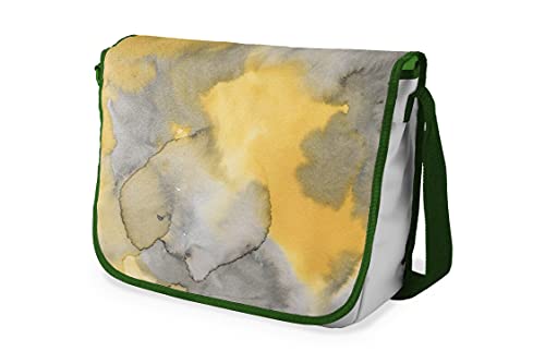 Le Jardin du Lin Digital Bedruckte Messenger Schultaschen mit Khaki Riemen für Mädchen und Jungen, Zurück zur Schule, Kuriertaschen für Schüler, Umhängetaschen, Größe: 29x36 Cm Le Jardin du Lin Digital Bedruckte Messenger Schultaschen mit Khaki Riemen für Mädchen und Jungen, Zurück zur Schule, Kuriertaschen für Schüler, Umhängetaschen, Größe: 29x36 Cm von Le Jardin du Lin