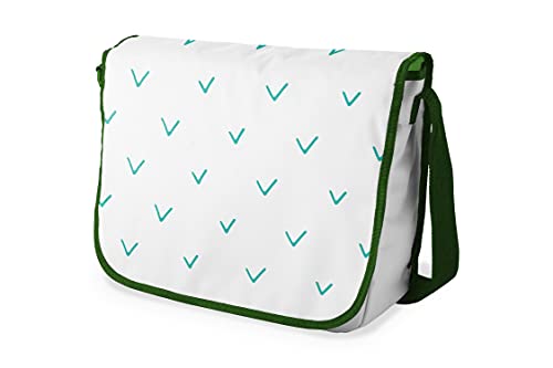 Le Jardin du Lin Digital Bedruckte Messenger Schultaschen mit Khaki Riemen für Mädchen und Jungen, Zurück zur Schule, Kuriertaschen für Schüler, Umhängetaschen, Größe: 29x36 Cm Le Jardin du Lin Digital Bedruckte Messenger Schultaschen mit Khaki Riemen für Mädchen und Jungen, Zurück zur Schule, Kuriertaschen für Schüler, Umhängetaschen, Größe: 29x36 Cm von Bonamaison