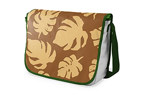 Le Jardin du Lin Digital Bedruckte Messenger Schultaschen mit Khaki Riemen für Mädchen und Jungen, Zurück zur Schule, Kuriertaschen für Schüler, Umhängetaschen, Größe: 29x36 Cm Le Jardin du Lin Digital Bedruckte Messenger Schultaschen mit Khaki Riemen für Mädchen und Jungen, Zurück zur Schule, Kuriertaschen für Schüler, Umhängetaschen, Größe: 29x36 Cm von Le Jardin du Lin