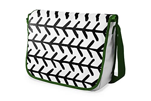 Le Jardin du Lin Digital Bedruckte Messenger Schultaschen mit Khaki Riemen für Mädchen und Jungen, Zurück zur Schule, Kuriertaschen für Schüler, Umhängetaschen, Größe: 29x36 Cm Le Jardin du Lin Digital Bedruckte Messenger Schultaschen mit Khaki Riemen für Mädchen und Jungen, Zurück zur Schule, Kuriertaschen für Schüler, Umhängetaschen, Größe: 29x36 Cm von Le Jardin du Lin