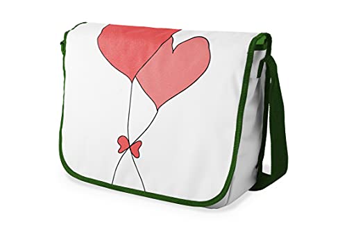Le Jardin du Lin Digital Bedruckte Messenger Schultaschen mit Khaki Riemen für Mädchen und Jungen, Zurück zur Schule, Kuriertaschen für Schüler, Umhängetaschen, Größe: 29x36 Cm Le Jardin du Lin Digital Bedruckte Messenger Schultaschen mit Khaki Riemen für Mädchen und Jungen, Zurück zur Schule, Kuriertaschen für Schüler, Umhängetaschen, Größe: 29x36 Cm von Le Jardin du Lin