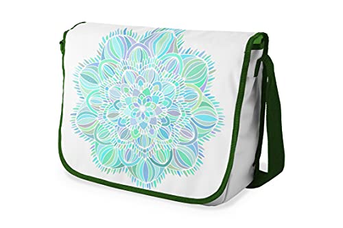 Le Jardin du Lin Digital Bedruckte Messenger Schultaschen mit Khaki Riemen für Mädchen und Jungen, Zurück zur Schule, Kuriertaschen für Schüler, Umhängetaschen, Größe: 29x36 Cm Le Jardin du Lin Digital Bedruckte Messenger Schultaschen mit Khaki Riemen für Mädchen und Jungen, Zurück zur Schule, Kuriertaschen für Schüler, Umhängetaschen, Größe: 29x36 Cm von Le Jardin du Lin