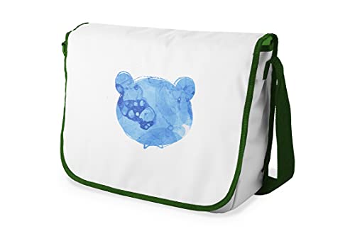Le Jardin du Lin Digital Bedruckte Messenger Schultaschen mit Khaki Riemen für Mädchen und Jungen, Zurück zur Schule, Kuriertaschen für Schüler, Umhängetaschen, Größe: 29x36 Cm Le Jardin du Lin Digital Bedruckte Messenger Schultaschen mit Khaki Riemen für Mädchen und Jungen, Zurück zur Schule, Kuriertaschen für Schüler, Umhängetaschen, Größe: 29x36 Cm von Bonamaison
