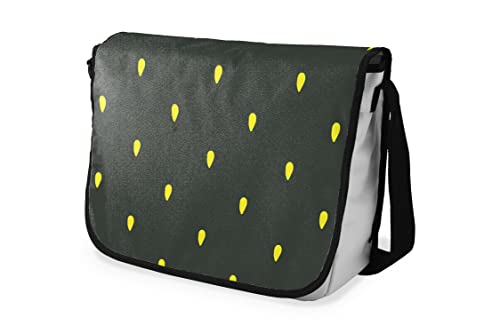 Le Jardin du Lin Digital Bedruckte Messenger Schultaschen mit Schwarzem Riemen für Mädchen und Jungen, Zurück zur Schule, Kuriertaschen für Schüler, Umhängetaschen, Größe: 29x36 Cm Le Jardin du Lin Digital Bedruckte Messenger Schultaschen mit Schwarzem Riemen für Mädchen und Jungen, Zurück zur Schule, Kuriertaschen für Schüler, Umhängetaschen, Größe: 29x36 Cm von Bonamaison