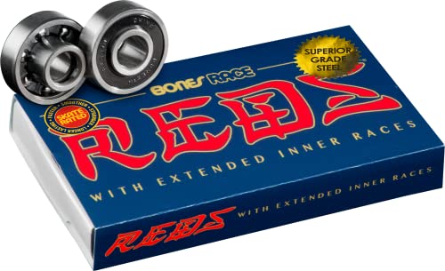 Bones Bearings Race Reds Kugellager, Silber, One Size Bones Bearings Race Reds Kugellager, Silber, One Size von Bones