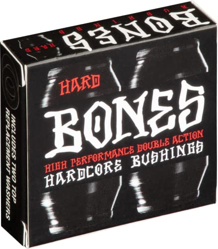 Bones Wheels Hardcore Lenkgummis, hart, schwarz von Bones Bearings