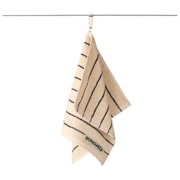 Bongusta - Naram Guest Towels - Badehandtuch Gr One Size beige/blau von Bongusta