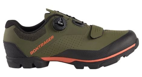 bontrager foray mtb schuhe in olivgrau   orange von Bontrager