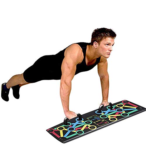Boolavard Push Ups Ständer Rack Board 14 In 1 System Männer Frauen Bodybuilding Fitness Workout Bizeps Muskeltraining Gym Exercise-In Push Boolavard Push Ups Ständer Rack Board 14 In 1 System Männer Frauen Bodybuilding Fitness Workout Bizeps Muskeltraining Gym Exercise-In Push von Boolavard