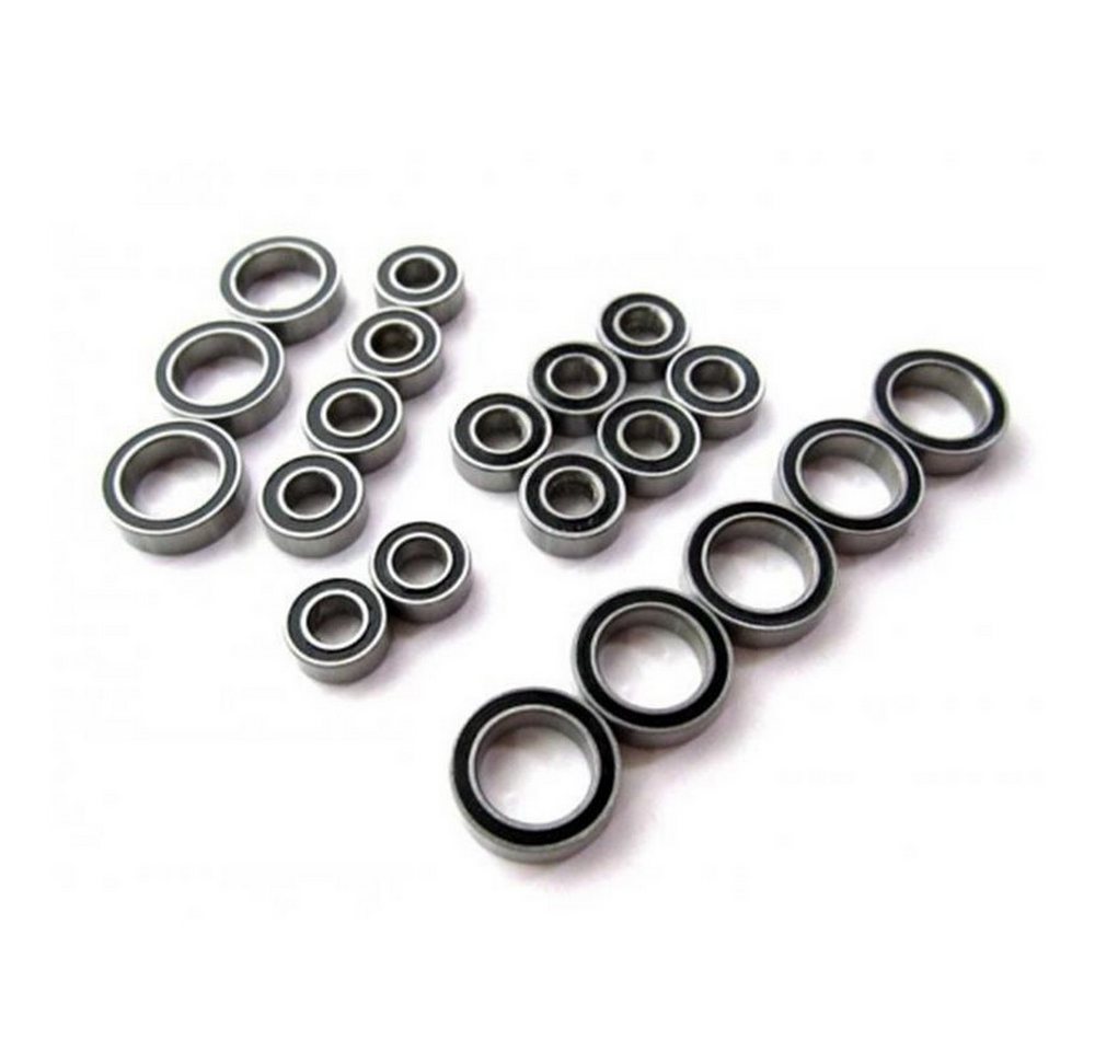 Boomracing Modellbausatz Ceramic Rubber Sealed Full Ball Bearings Set (20 Total) for HPI Nitro von Boomracing