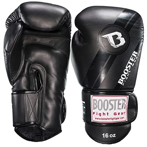 Booster BGL-1 V3 Boxhandschuhe Black / Black Foil Leder, Unzen:10 oz Booster BGL-1 V3 Boxhandschuhe Black / Black Foil Leder, Unzen:10 oz von Booster Fightgear