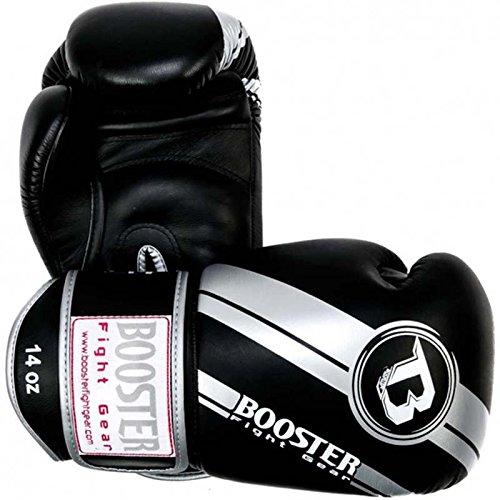 Booster Boxhandschuhe, Leder, V3, Silver Foil, Boxing Gloves, Leather, Muay Thai Size 12 Oz Booster Boxhandschuhe, Leder, V3, Silver Foil, Boxing Gloves, Leather, Muay Thai Size 12 Oz von Booster Fightgear
