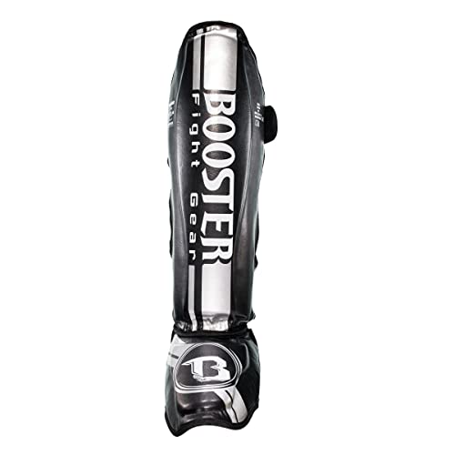 Booster Pro Range Schienbeinschützer BSG V3 Schwarz/Silber Kunstleder, Größe:M Booster Pro Range Schienbeinschützer BSG V3 Schwarz/Silber Kunstleder, Größe:M von Booster Fightgear