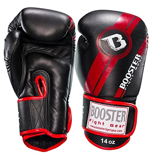 Booster BGL-1 V3 Boxhandschuhe Black / Red Foil Leder, Unzen:16 oz Booster BGL-1 V3 Boxhandschuhe Black / Red Foil Leder, Unzen:16 oz von Booster