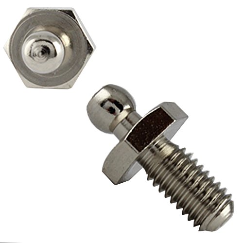 25 Stück LOXX® Unterteil Schraube mit metrischem Gewinde M5 x 10 mm - Vernickelt 25 Stück LOXX® Unterteil Schraube mit metrischem Gewinde M5 x 10 mm - Vernickelt von Bootsteile Brauer