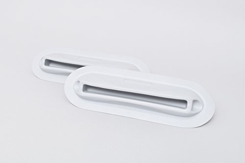 Borika 2 x Sitzträger mit tiefer Öffnung, Sitzhalter für Schlauchboot-Sitze, grau Borika 2 x Sitzträger mit tiefer Öffnung, Sitzhalter für Schlauchboot-Sitze, grau von Borika