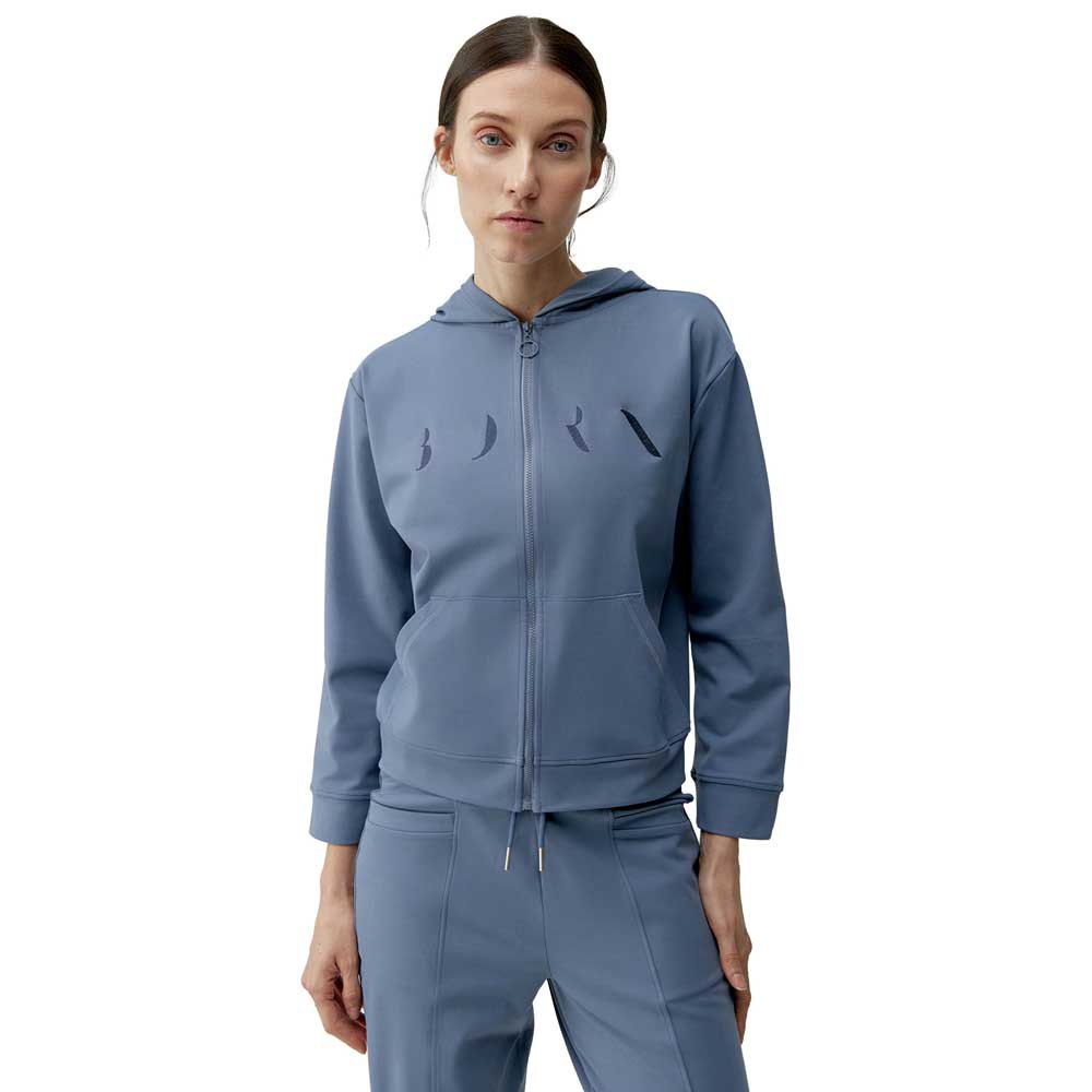 Born Living Yoga Abbie Full Zip Sweatshirt Blau XL Frau von Born Living Yoga