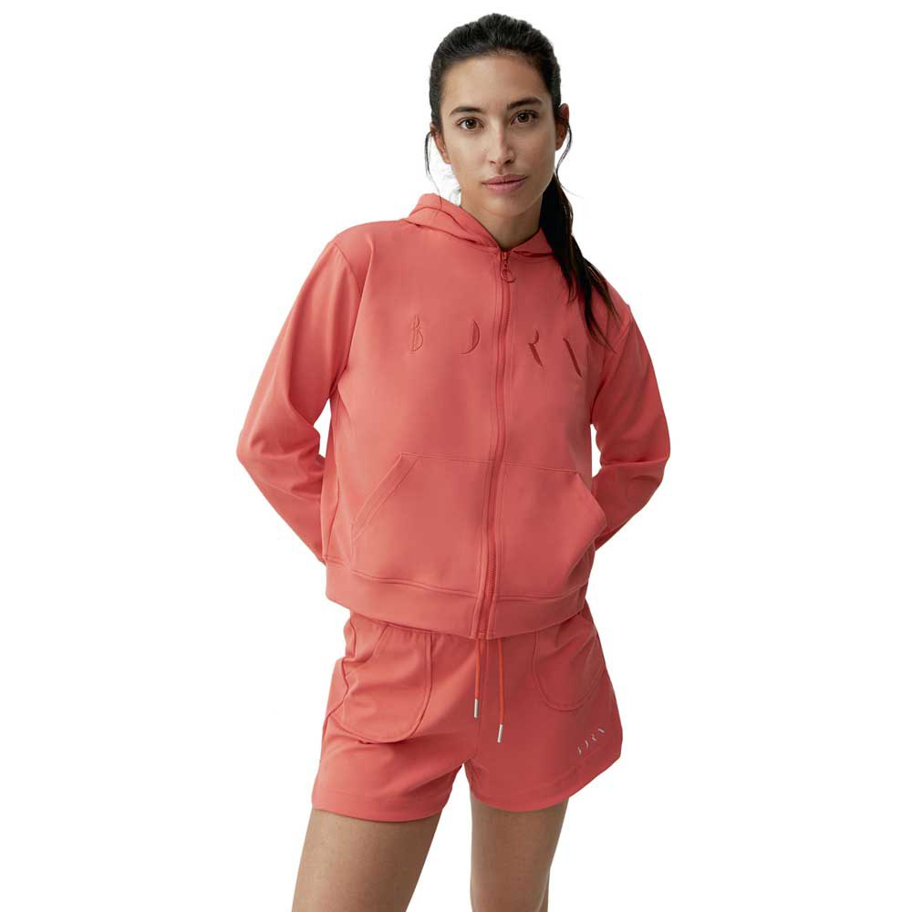 Born Living Yoga Abbie Full Zip Sweatshirt Orange S Frau von Born Living Yoga