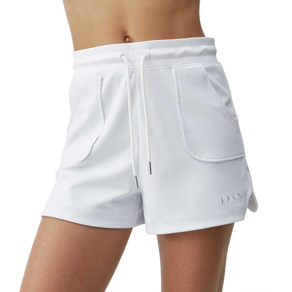 Born Living Yoga Abbie Shorts Weiß L Frau von Born Living Yoga