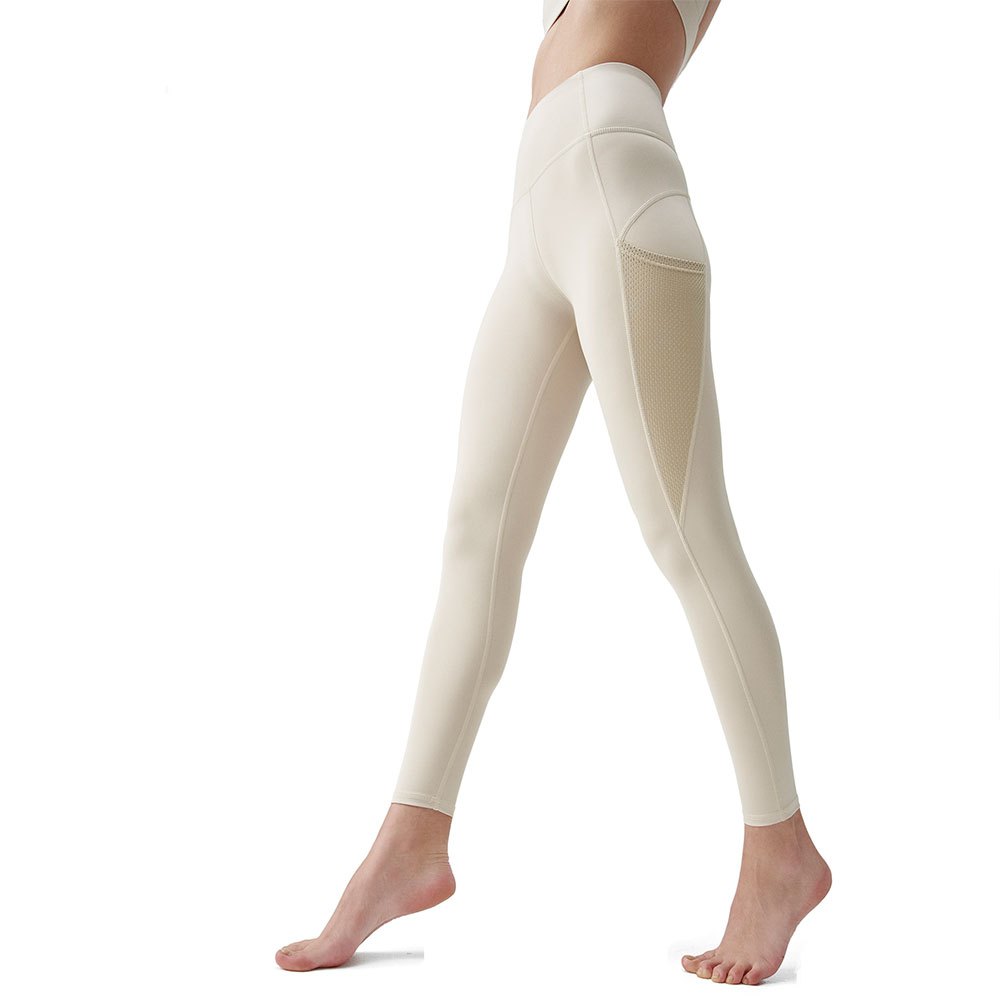 Born Living Yoga Arya Leggings High Waist Beige L Frau von Born Living Yoga