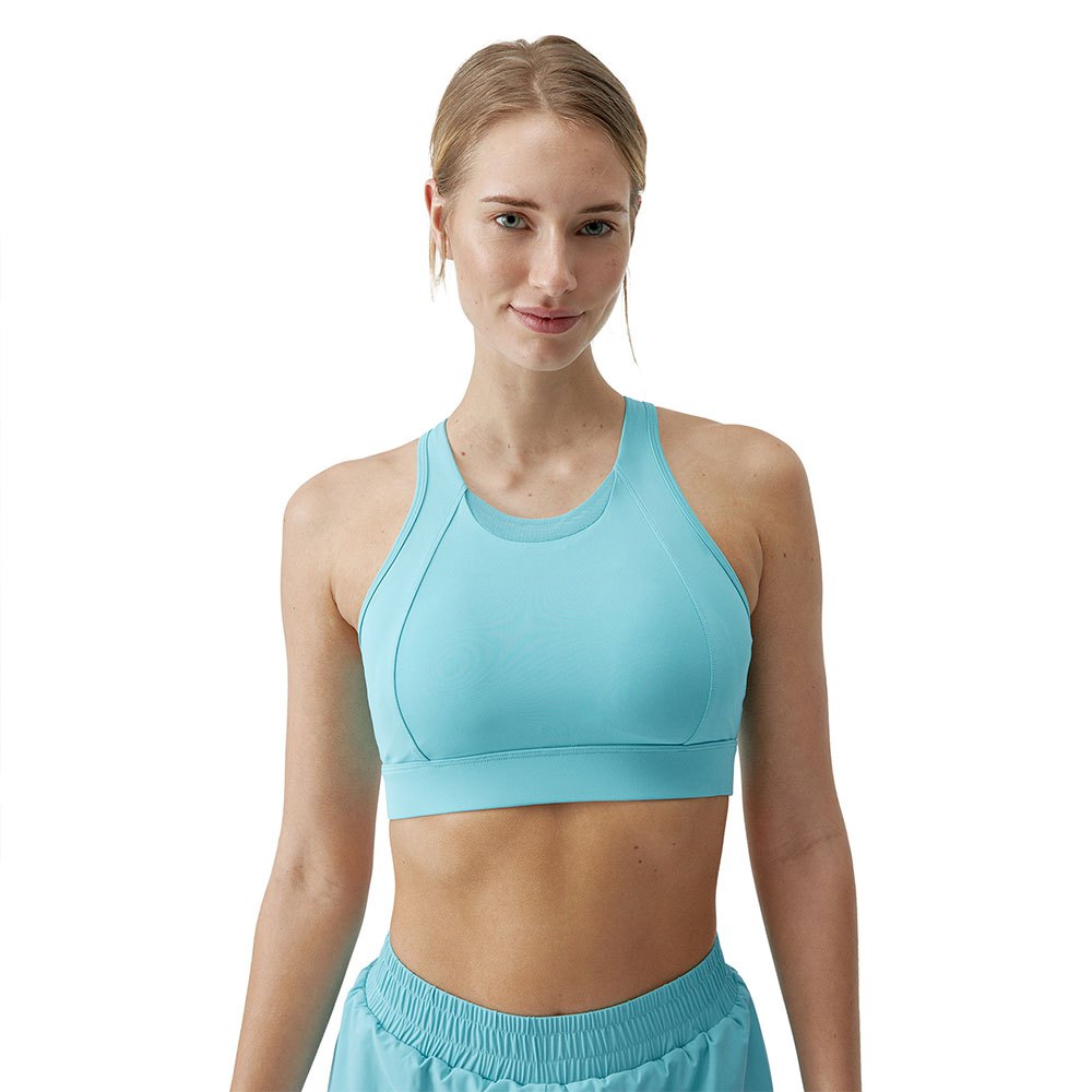 Born Living Yoga Bikila Sports Top High Support Blau XS Frau von Born Living Yoga