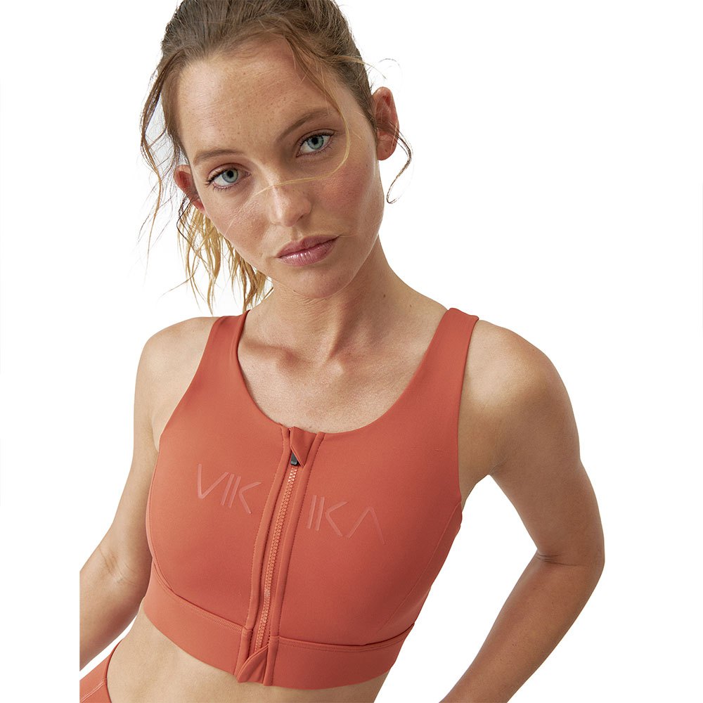 Born Living Yoga By Vikika Raw Sports Top High Support Orange M Frau von Born Living Yoga