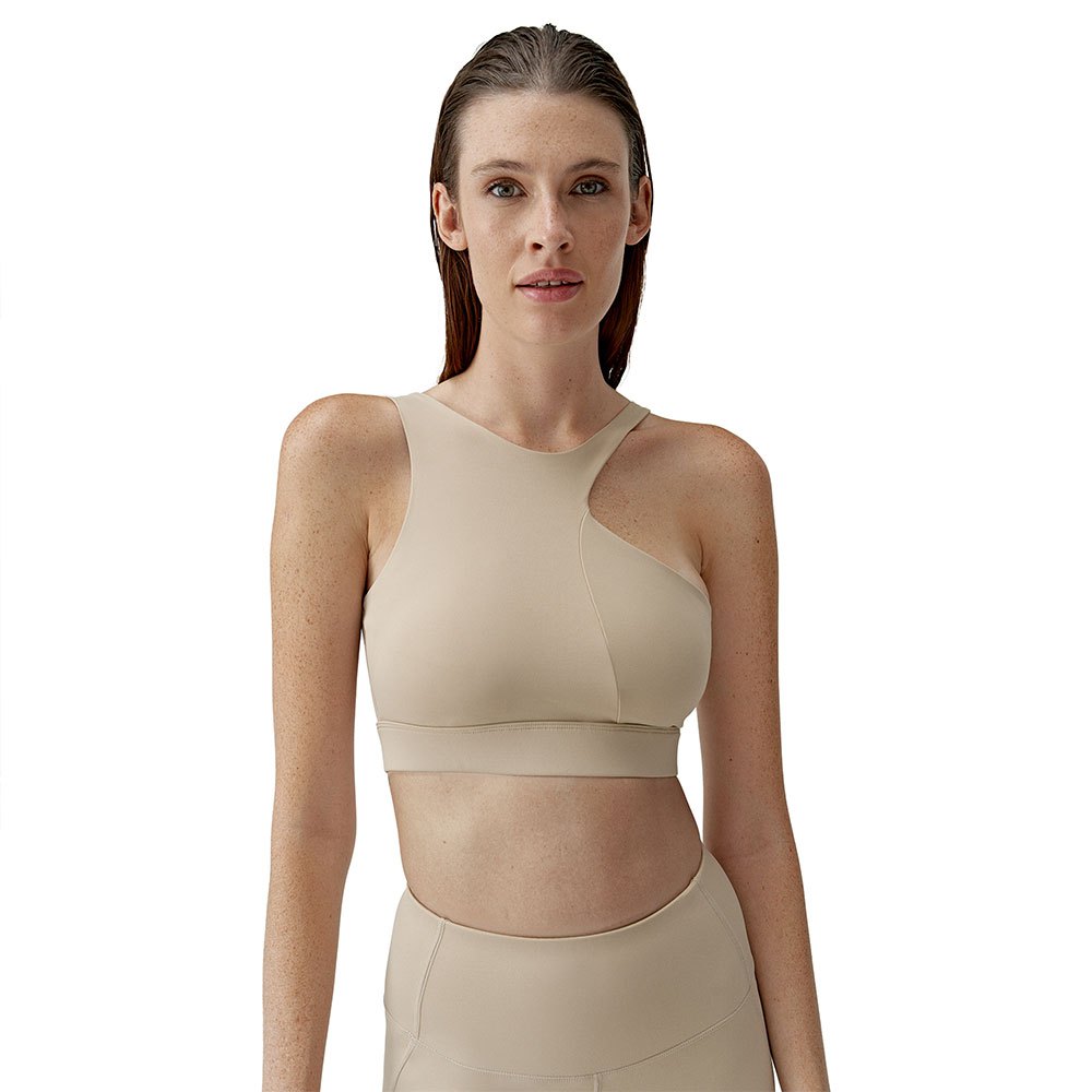 Born Living Yoga Chloe Sports Top Medium-high Support Beige XS Frau von Born Living Yoga