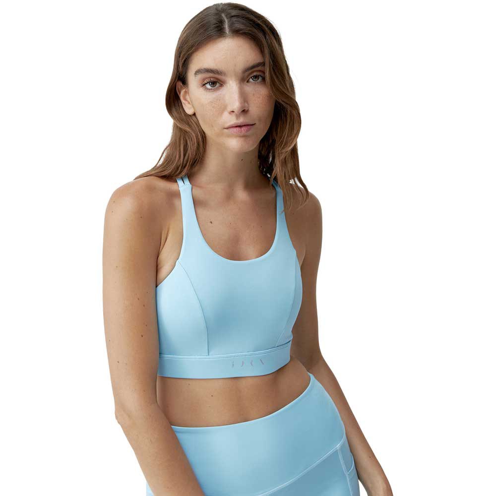 Born Living Yoga Cira Sports Top Medium-high Support Blau XS Frau von Born Living Yoga