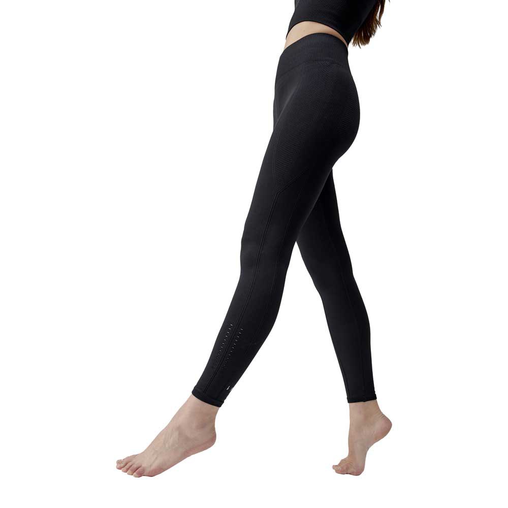 Born Living Yoga India Leggings High Waist Schwarz L Frau von Born Living Yoga