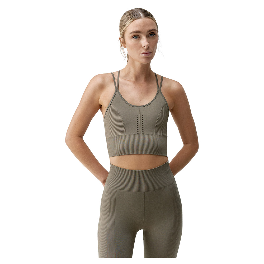 Born Living Yoga India Medium Support Sports Top Braun L Frau Born Living Yoga India Medium Support Sports Top Braun L Frau von Born Living Yoga