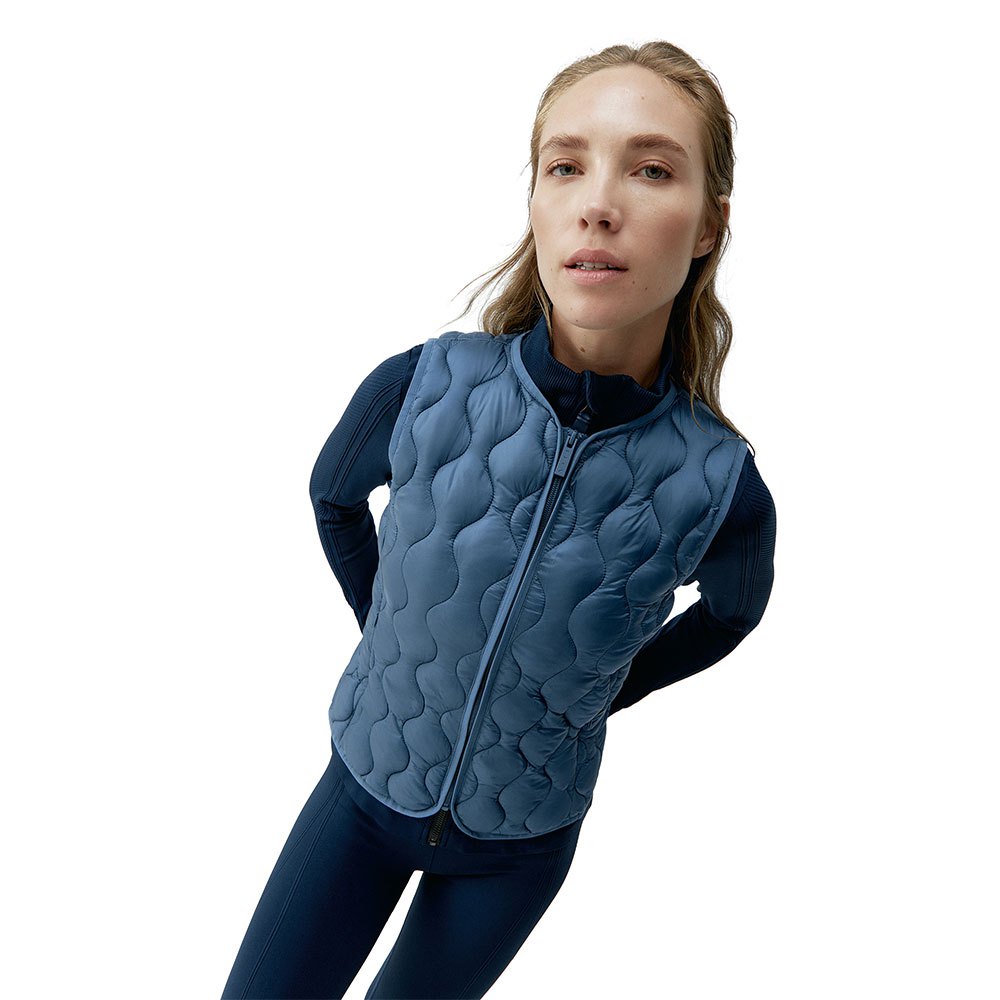 Born Living Yoga Kenal Jacket Blau L Frau von Born Living Yoga