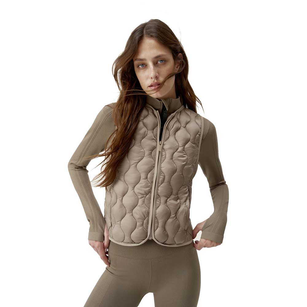 Born Living Yoga Kenal Vest Beige M Frau von Born Living Yoga